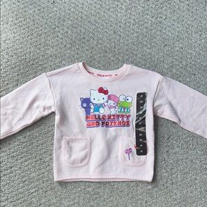 Hello Kitty Light Pink Kids Sweatshirt